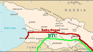Bombe lansate de Rusia în conflictul cu Georgia la doar 15 m un oleoduct strategic
