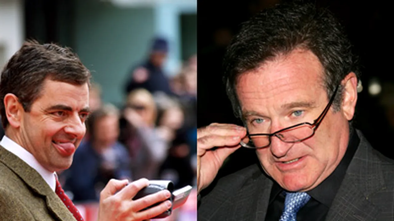 Robin Williams şi Rowan Atkinson, într-o piesă de teatru (Video)