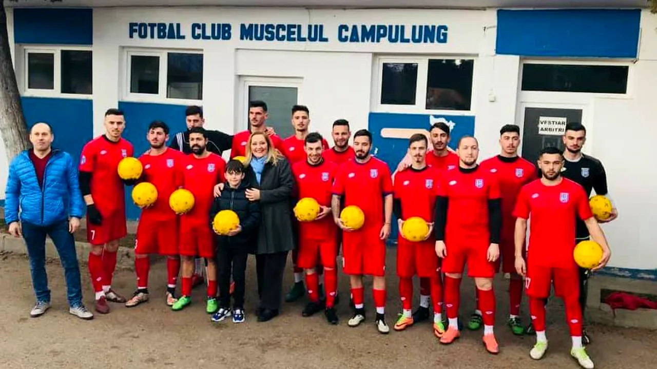 Echipa de fotbal din Câmpulung Muscel, „pe butuci din cauza incompetenţei şefilor”. Elena Lasconi anunţă că nu vor primi bani de la Primărie