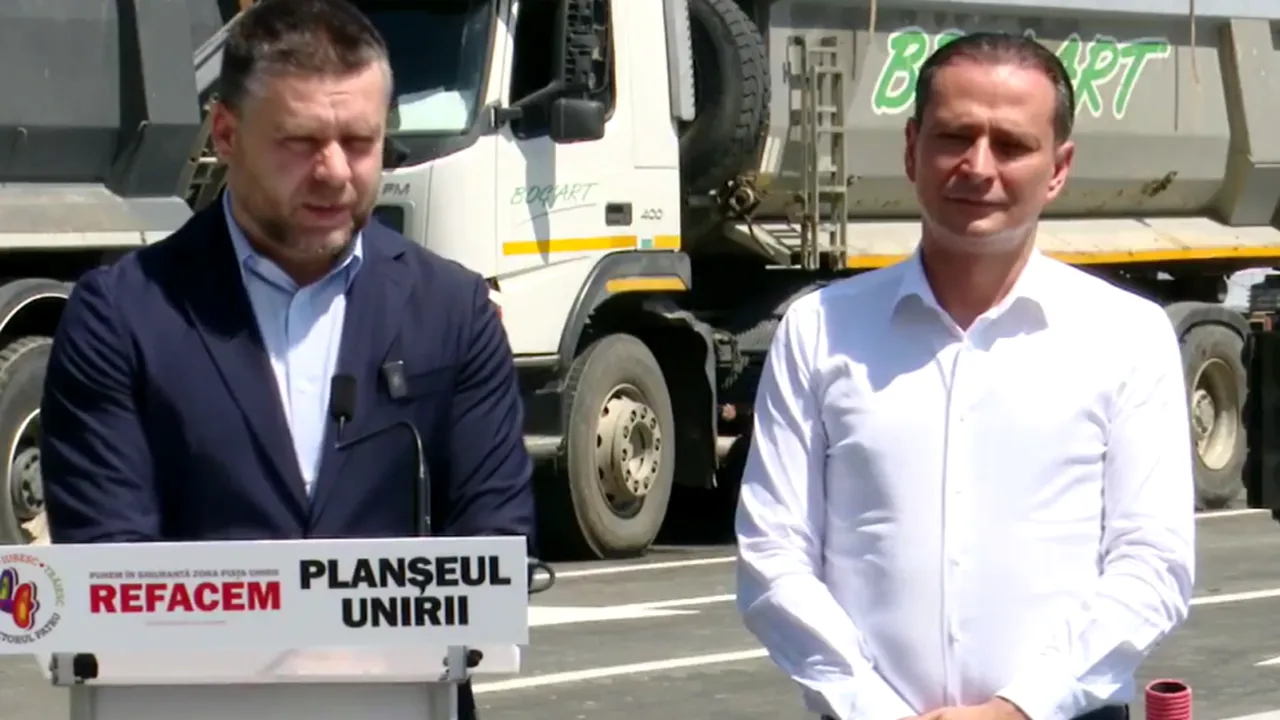 Băluță și Ciucu, împreună pe șantier: Să punem orașul mai presus de interesele noastre politice
