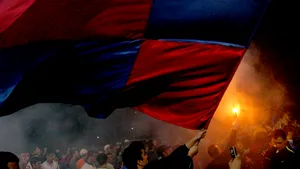 Steaua, amendată cu 50.000 de euro pentru incidentele de la meciul cu Ujpest
