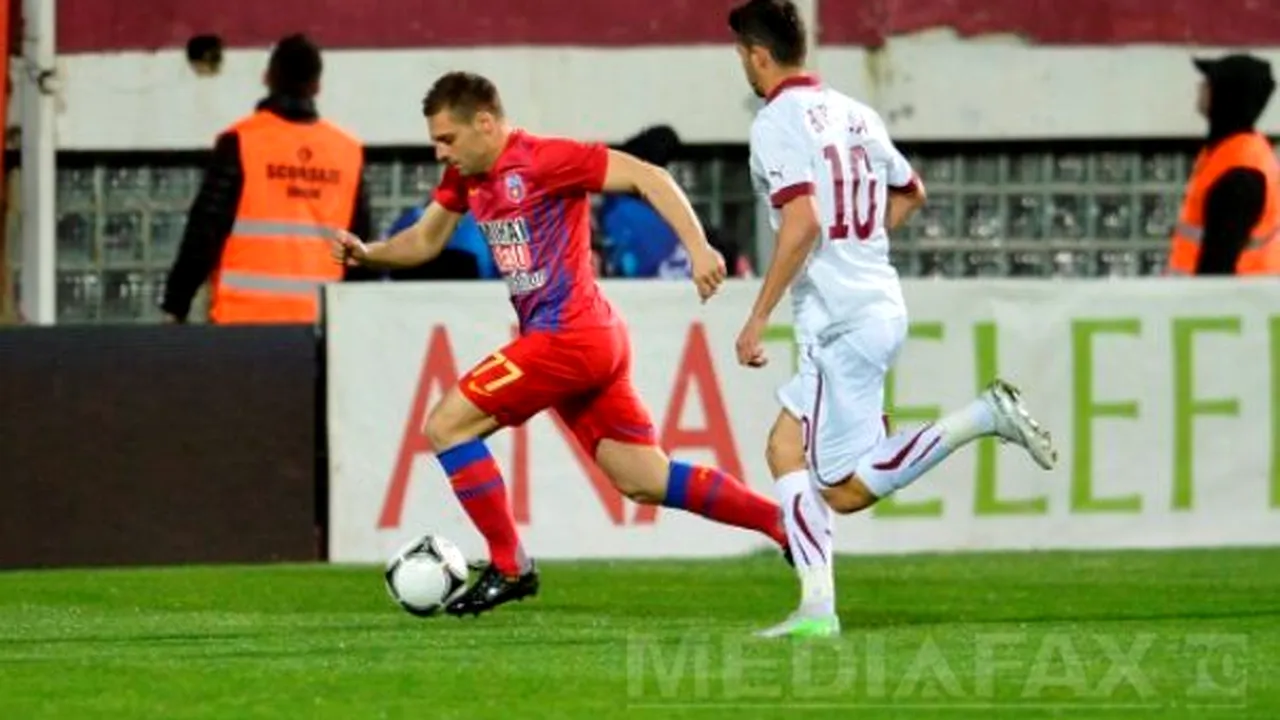 RAPID - STEAUA 1-1. Cifrele derbiului bucureştean de-a lungul timpului