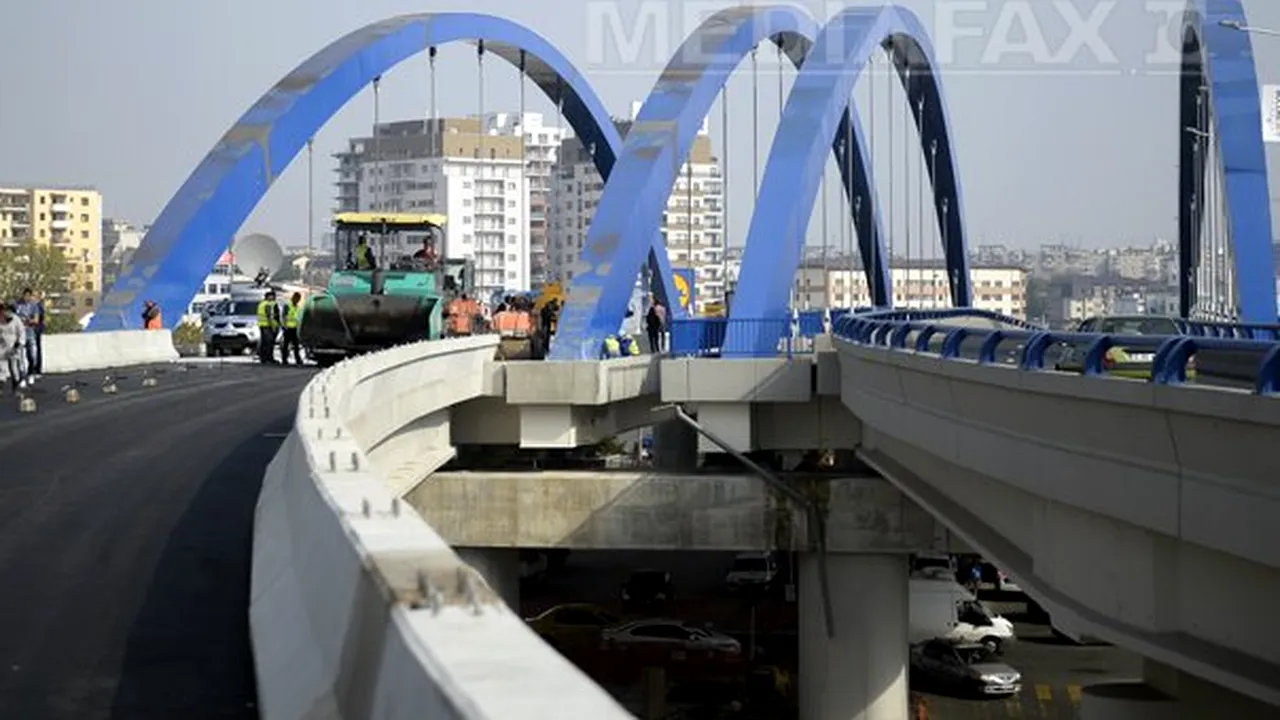 Circulaţia pe al doilea pod al pasajului Mihai Bravu, deschisă marţi 