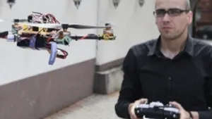 REPORTAJ: Recordul mondial de ţinut în aer al unei drone de mici dimensiuni, doborât de un harghitean