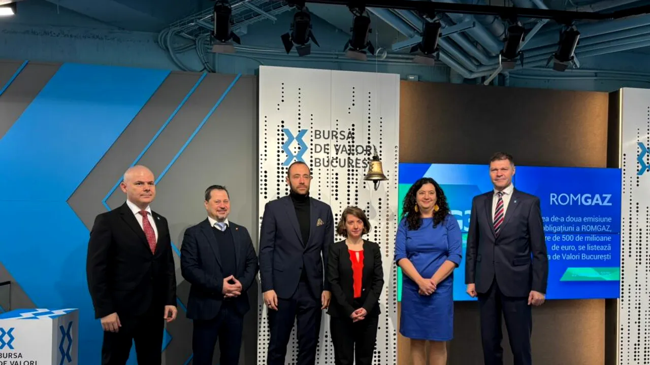 ROMGAZ a listat cea de-a doua emisiune de obligațiuni la Bursa de Valori București. Care este dobânda și maturitatea obligațiunilor