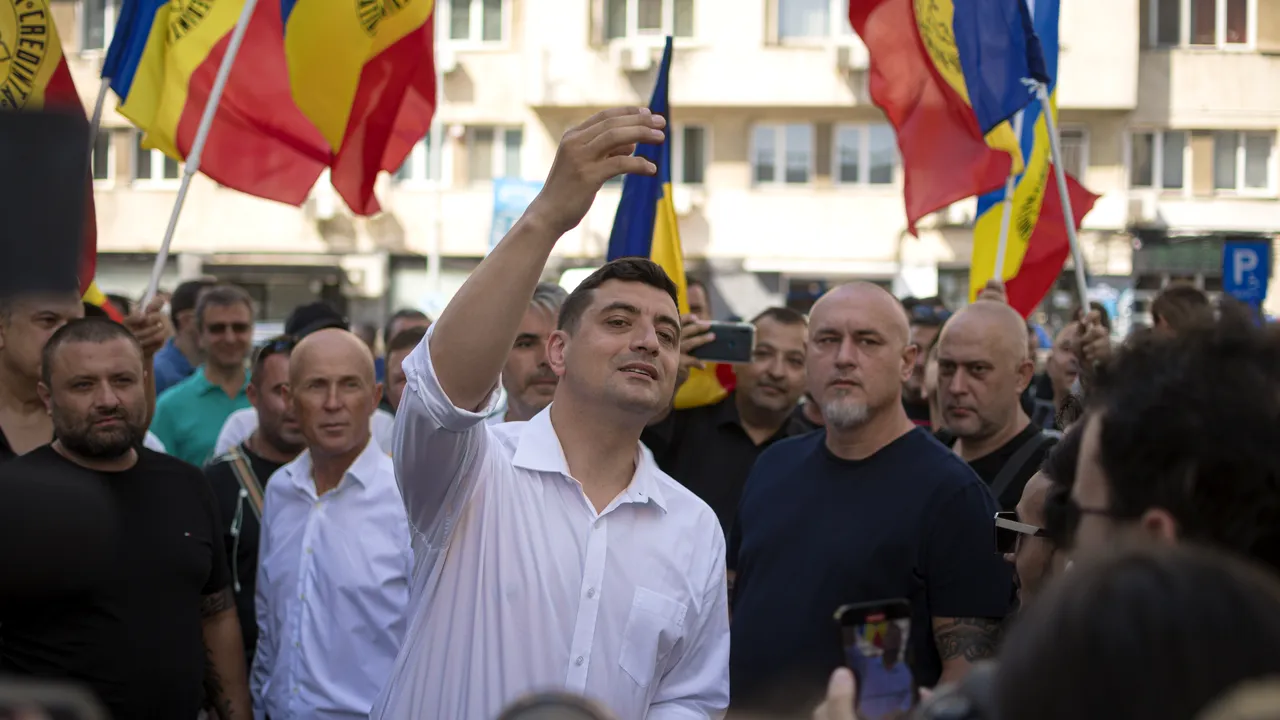 Şase sancţiuni aplicate de Jandarmerie în timpul protestului antivaccin