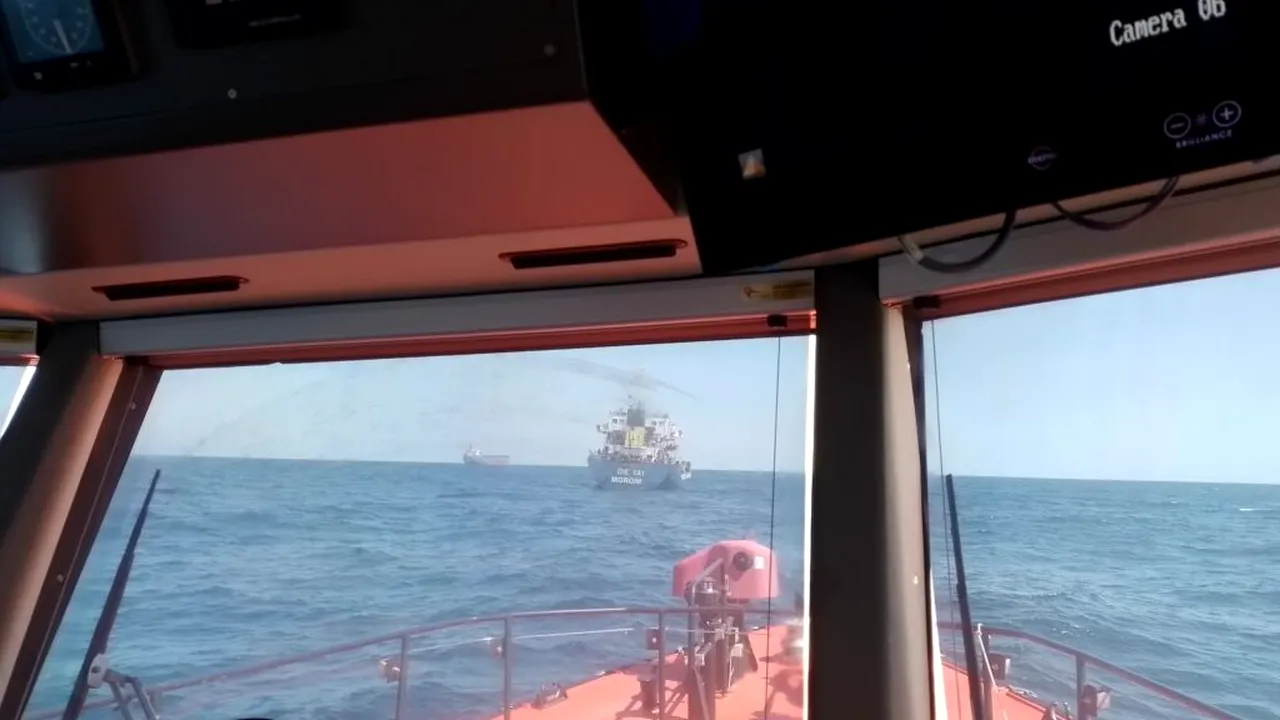 Marinar evacuat de urgență din rada portului Constanța de echipajul Sar Artemis