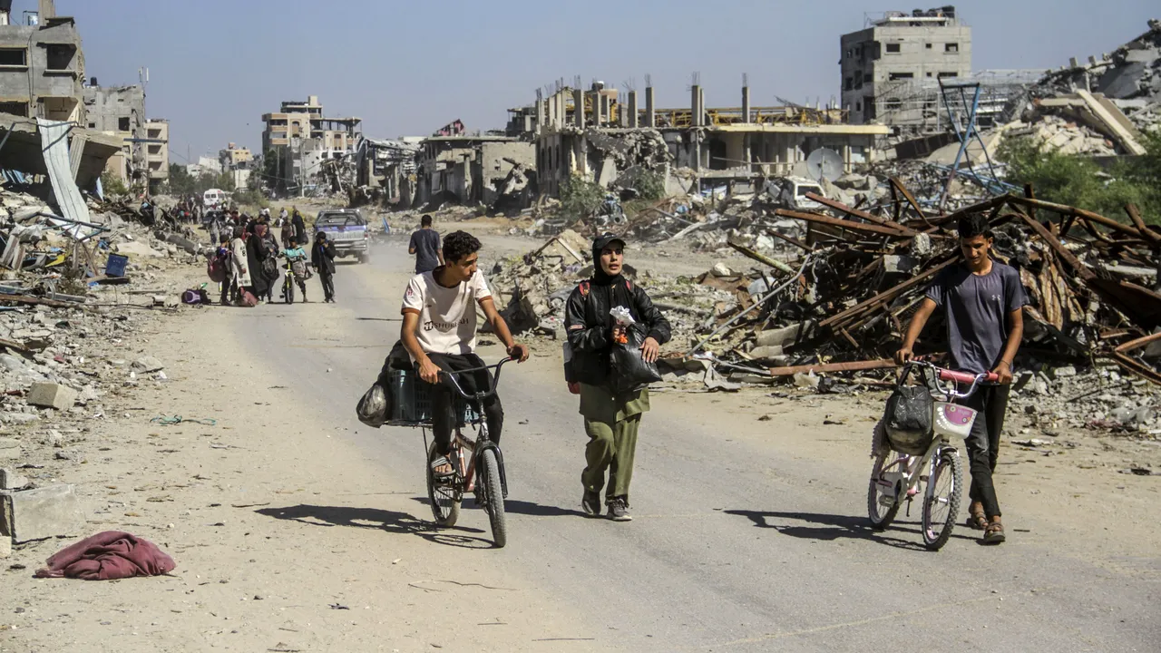 Populaţia din Gaza a scăzut cu 6% de la începutul războiului