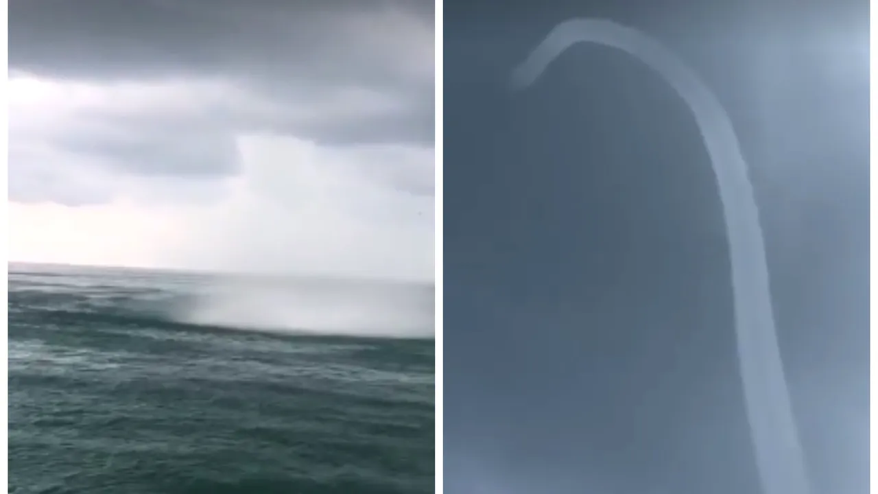 VIDEO | Spectacol pe apă: Există şi tornade prietenoase. Cum se formează şi cât de puternice sunt
