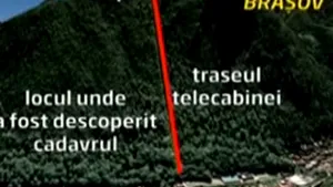 Braşov: Rămăşiţele unui cadavru, găsite pe aleea de sub Tâmpa - VIDEO