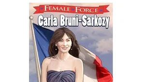 Carla Bruni-Sarkozy, super-eroină într-un volum de benzi desenate