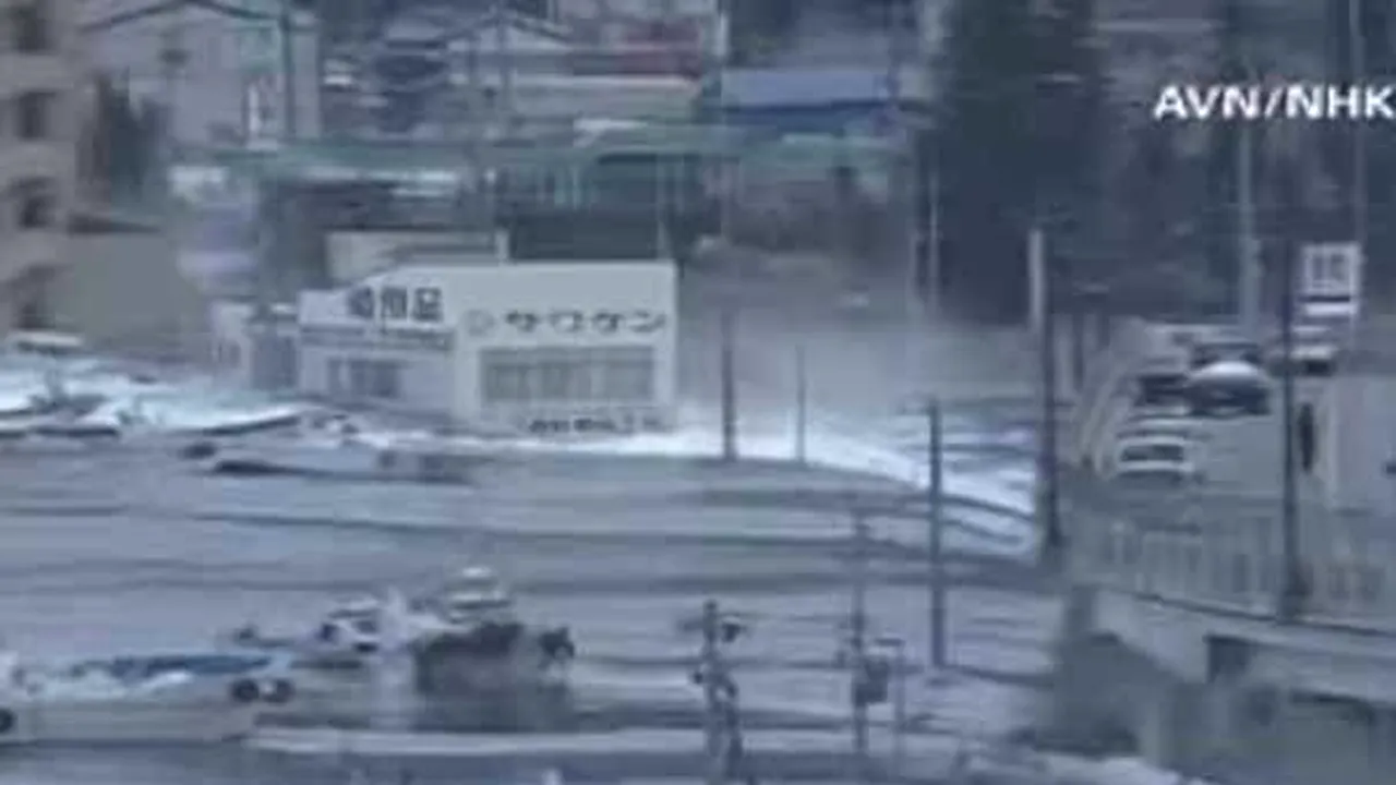Vapor cu aproximativ 100 de persoane la bord, luat de tsunami în Japonia