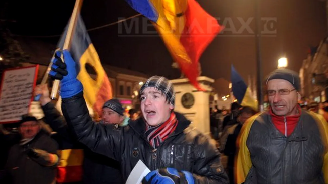 PROTESTELE DIN ŢARĂ: O săptămână de proteste în stradă la Cluj pentru o viaţa mai bună şi un Guvern nou
