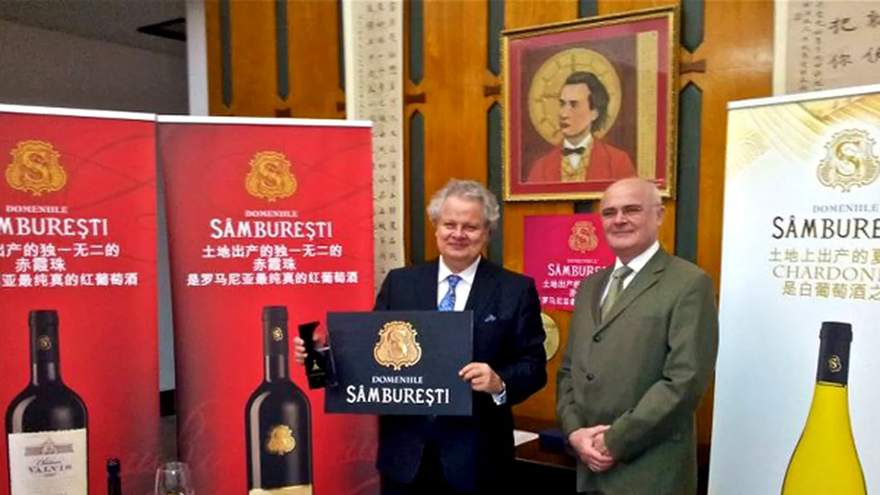 Domeniile Sâmbureşti şi Chateau Valvis, medaliate la Târgul Internaţional de Vinuri de la Beijing