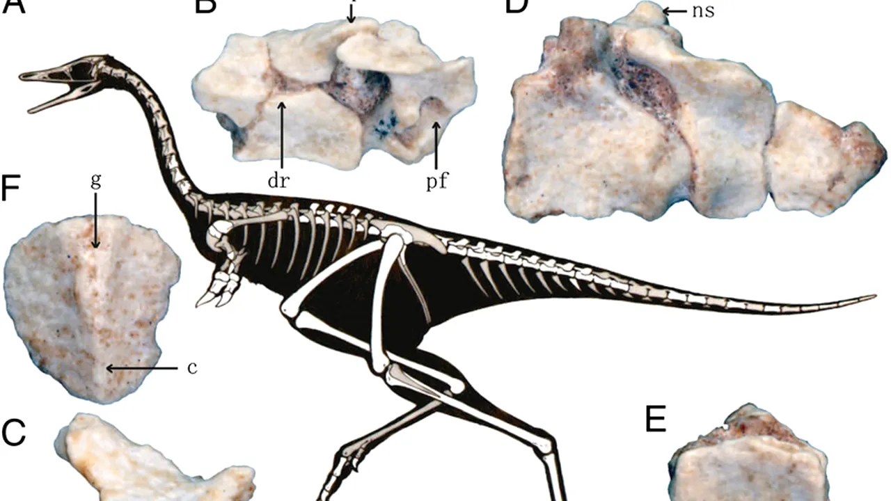 Dinozaur de mărimea papagalului descoperit în China