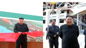 Primele imagini cu Kim Jong-un, publicate în presa nord-coreeană după trei săptămâni de absenţă. GALERIE FOTO