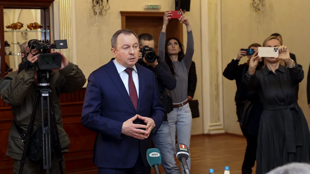 Ministrul de Externe din Belarus a murit