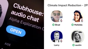 Clubhouse ia avânt. Carmen, profesoară de dicţie din România, spune că aplicaţia a adus-o în acelaşi chat room cu Brad Pitt