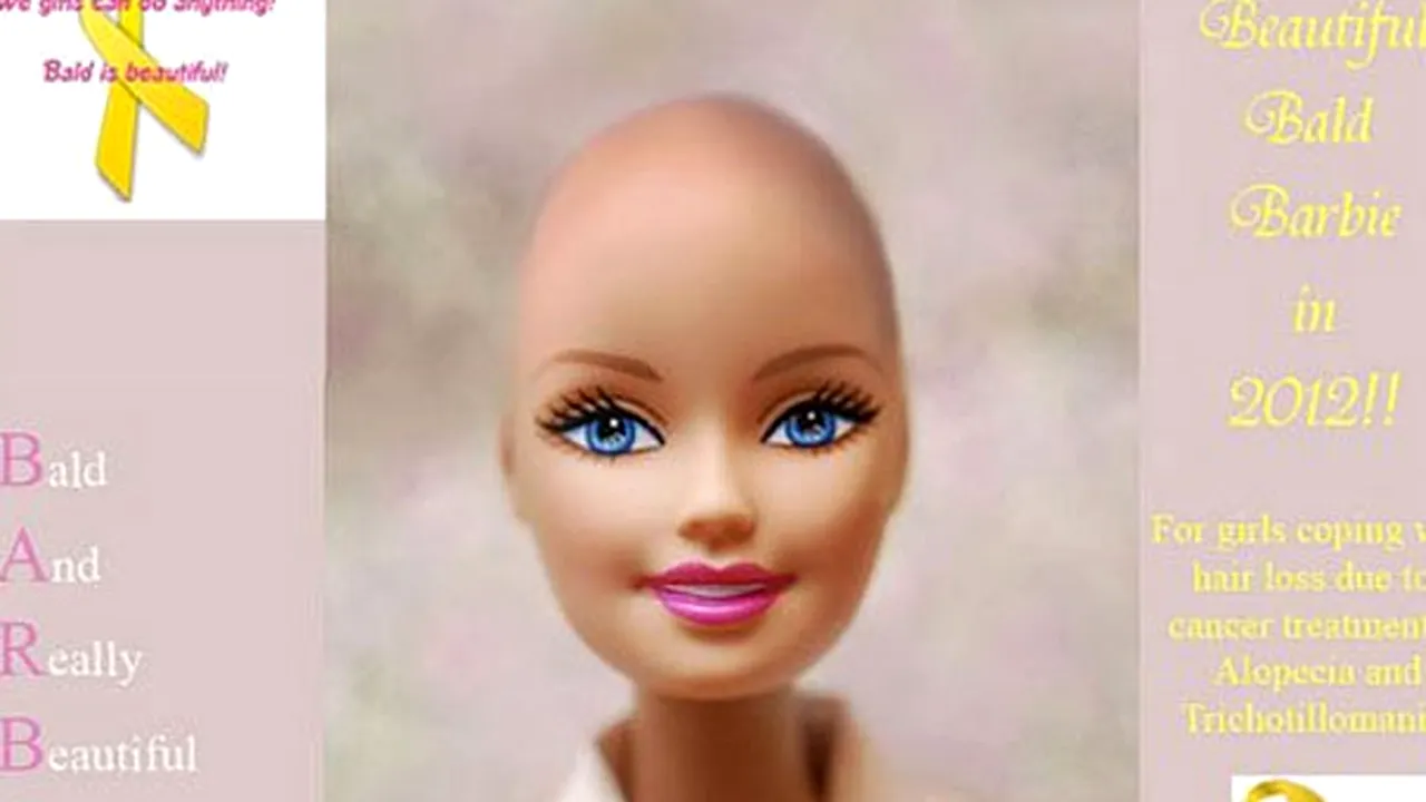Păpuşa Barbie cheală, rezultatul unei campanii cu peste 150.000 de Like-uri pe Facebook - FOTO