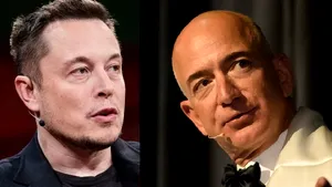 Musk îl felicită pe Bezos pentru lansarea reuşită a rachetei New Glenn