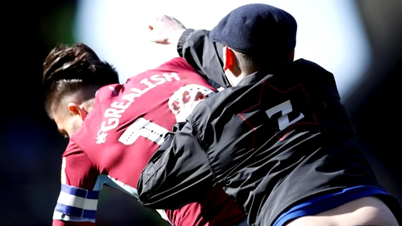 VIDEO Jack Grealish, jucătorul lui Aston Villa, lovit cu pumnul de un suporter al lui Birmingham. Scene şocante