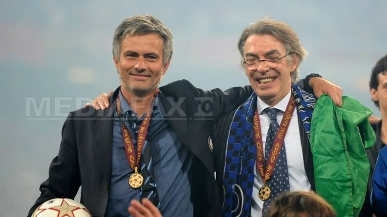 Moratti îi reproşează lui Mourinho că nu a ales bine momentul pentru a vorbi despre posibila plecare