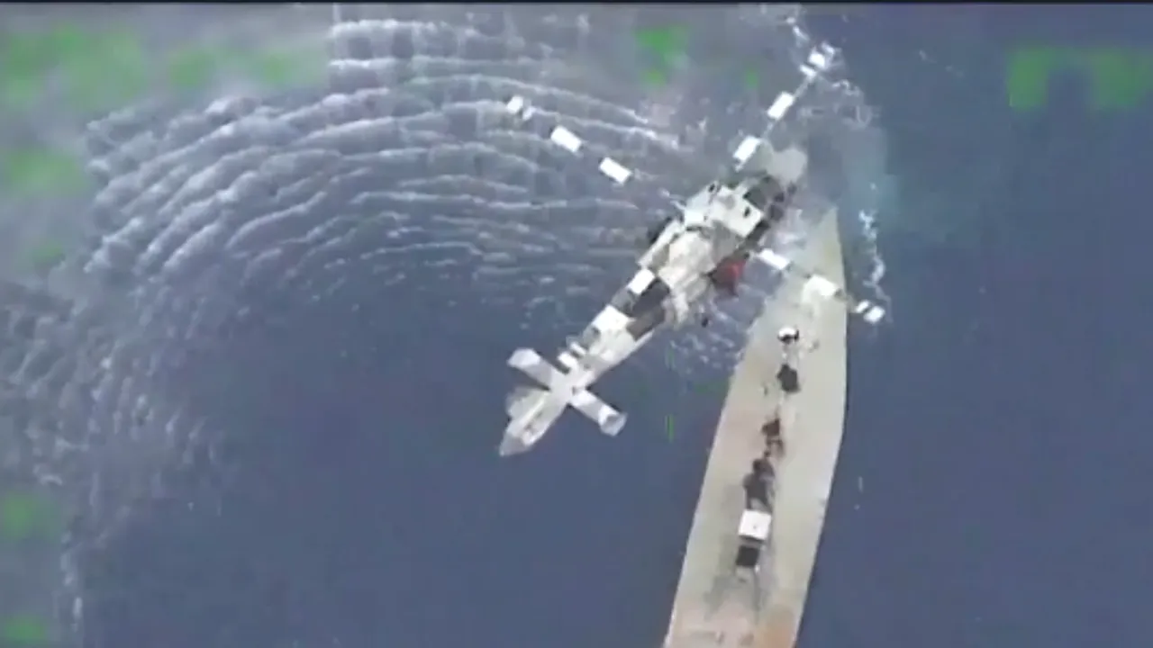 Trei tone de droguri la bordul submarinului. Acţiune în forţă a Marinei mexicane

