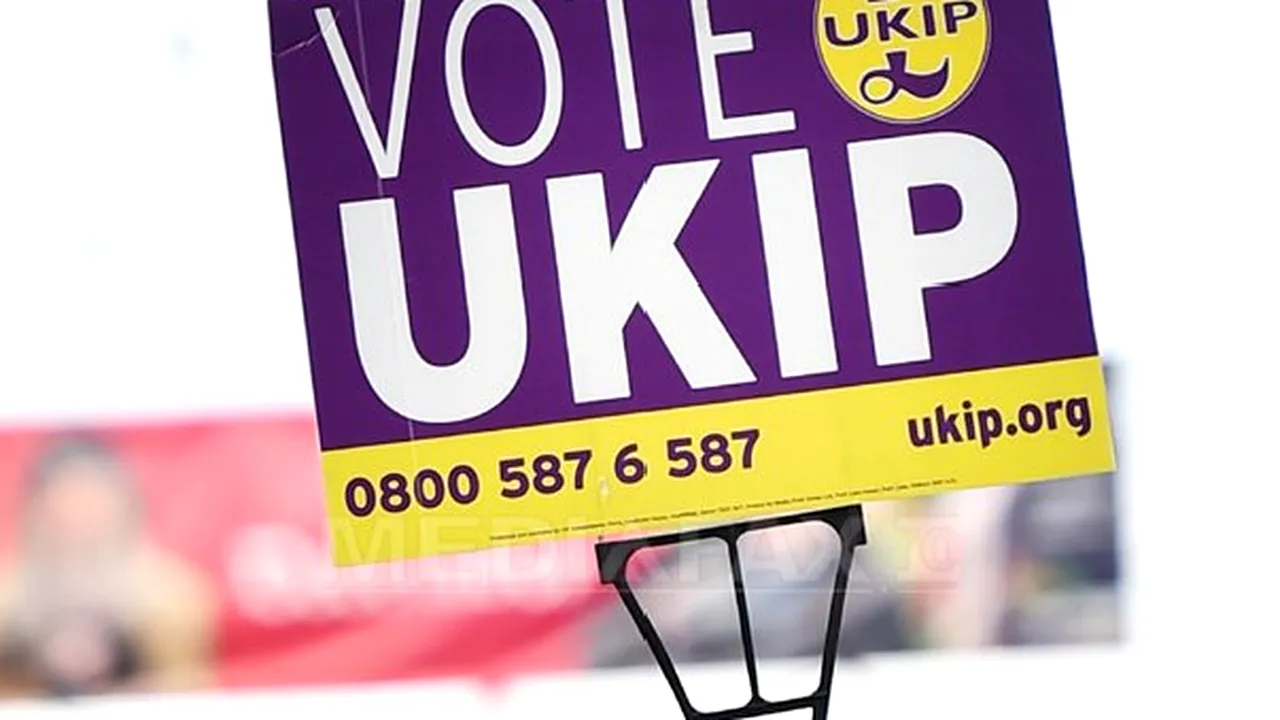 Partidul britanic antieuropean UKIP prezintă planurile unei campanii pentru Brexit
