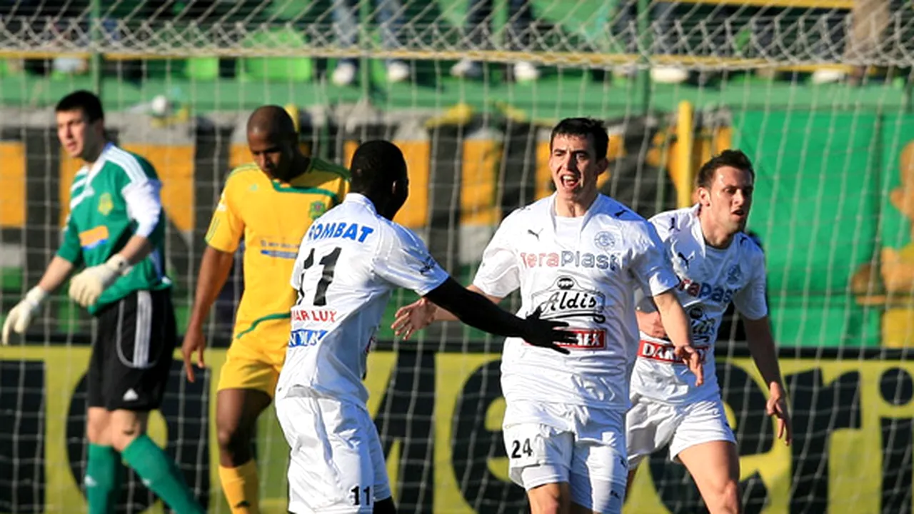 FC Vaslui - Gloria Bistriţa, scor 0-1, în Liga I