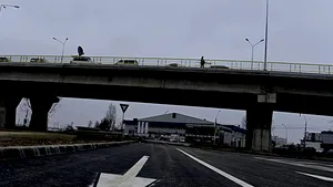 Pasajul suprateran Pipera-Tunari a fost deschis circulaţiei sâmbătă - FOTO