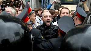 Cel puţin 130 de persoane reţinute în cursul unor manifestaţii din Rusia