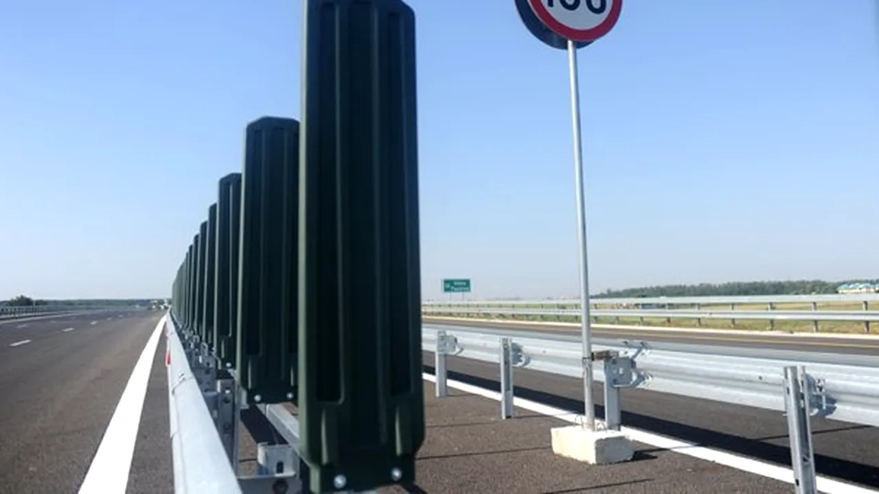 Un prim tronson al Autostrăzii Timişoara-Lugoj, de 9,5 kilometri, a fost deschis circulaţiei