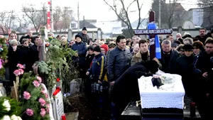 Toni Tecuceanu a fost înmormântat joi, la Cimitirul Civil Ghencea din Capitală