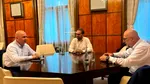 Liderii PNL, USR, UDMR se fotografiază în timpul negocierilor politice. Dominic Fritz: „De partea corectă a istoriei”