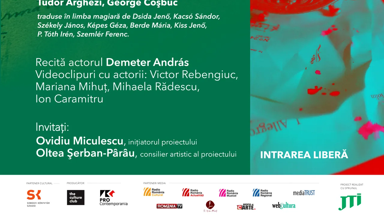 Aplauze pentru poet... la Szeged şi la Budapesta, de Ziua Poeziei Maghiare