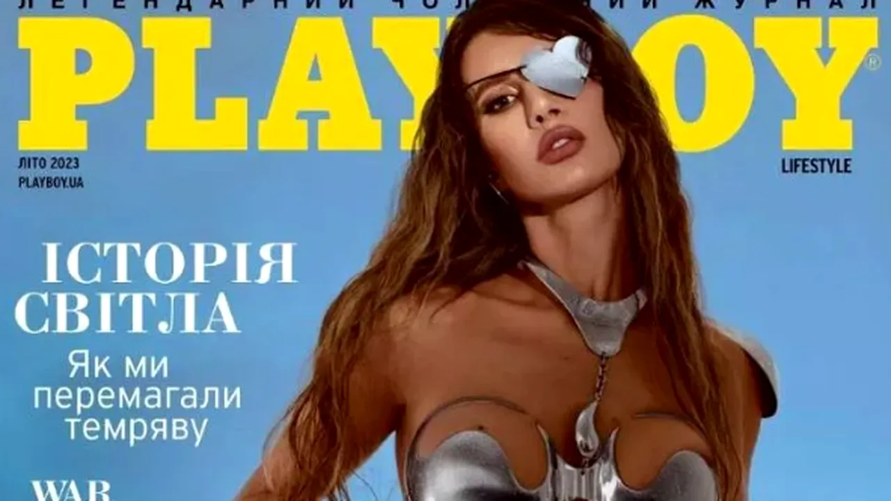 Imaginea mişcătoare pe care Playboy Ucraina a pus-o pe prima pagină: am fost monstru