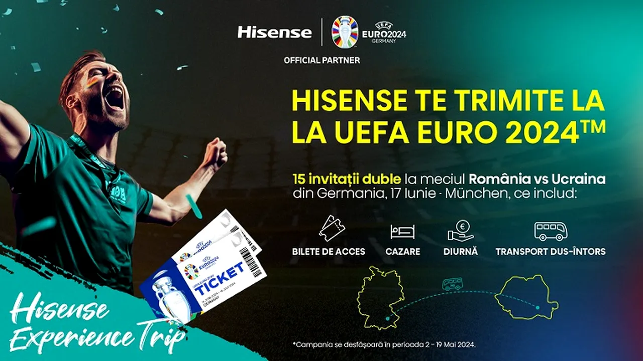 Hisense dă sens pasiunii tale pentru fotbal!
