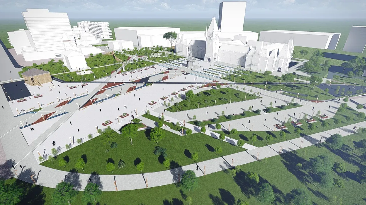 Explicaţiile autorităţilor pentru decizia de a tăia brazii dintr-un parc central al Iaşului: Au fost plantaţi de comunişti | FOTO