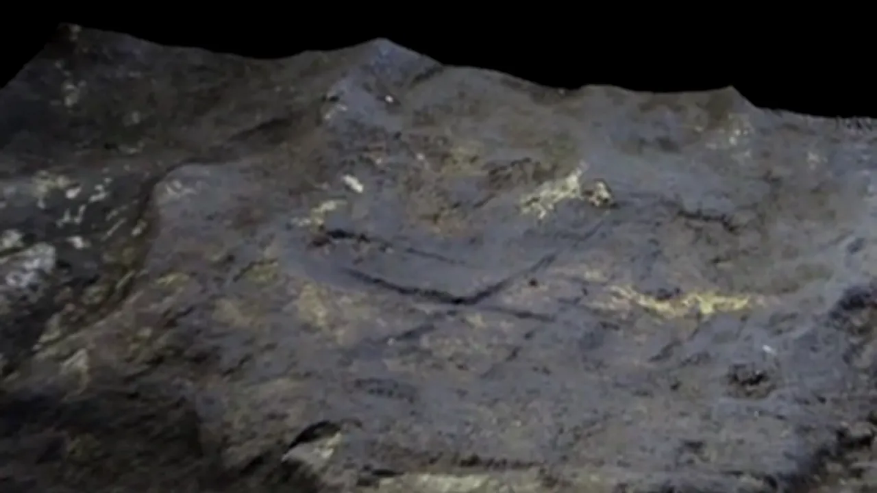 Desen preistoric realizat de omul de Neanderthal, descoperit într-o peşteră din Gibraltar - VIDEO