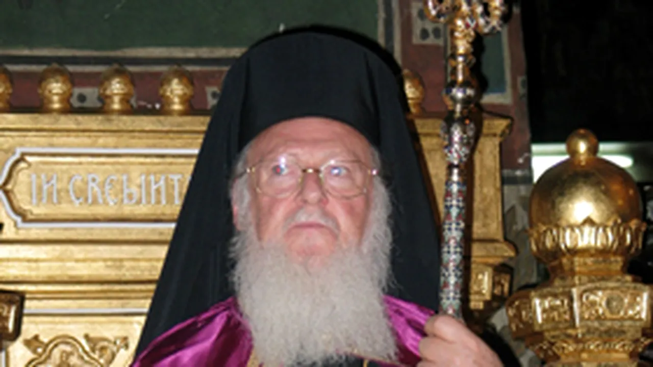 Bartolomeu I s-a rugat pentru Patriarhul Teoctist
