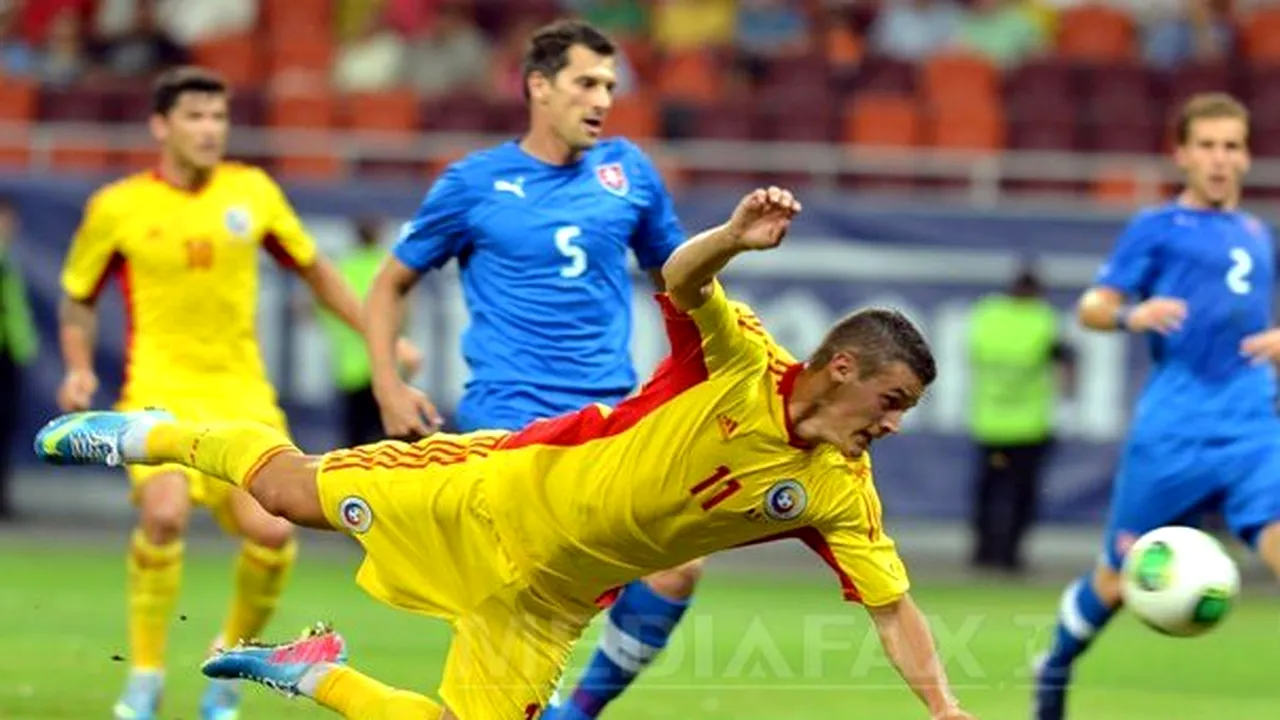 România a remizat cu Slovacia, scor 1-1, într-o partidă amicală