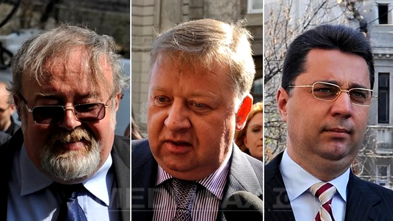 Costiniu, Căşuneanu şi Locic rămân cu interdicţiile de a părăsi ţara