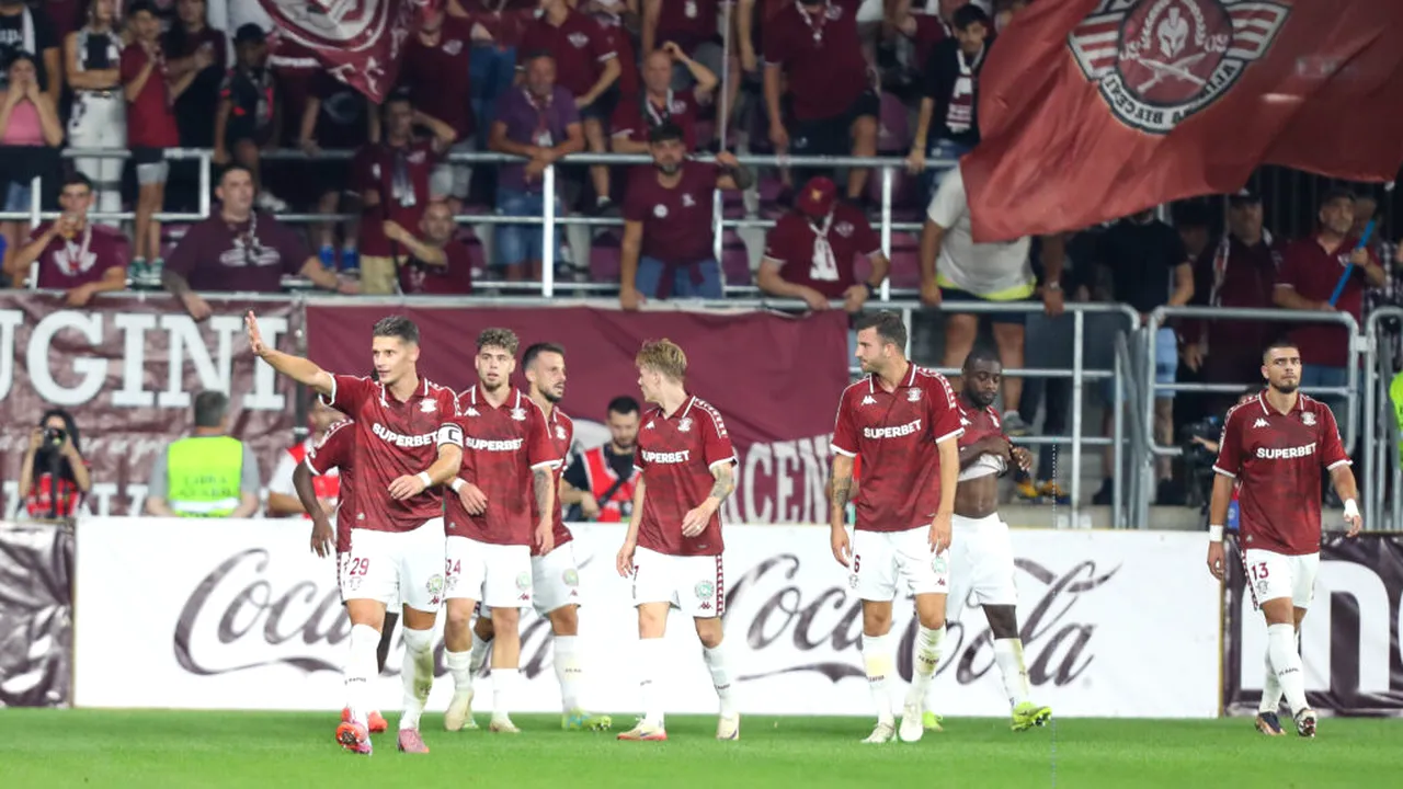 Superliga. Rapid învinge UTA în etapa a 8-a, scor 2-0, și rămâne neînvinsă. Arad, la primul eșec
