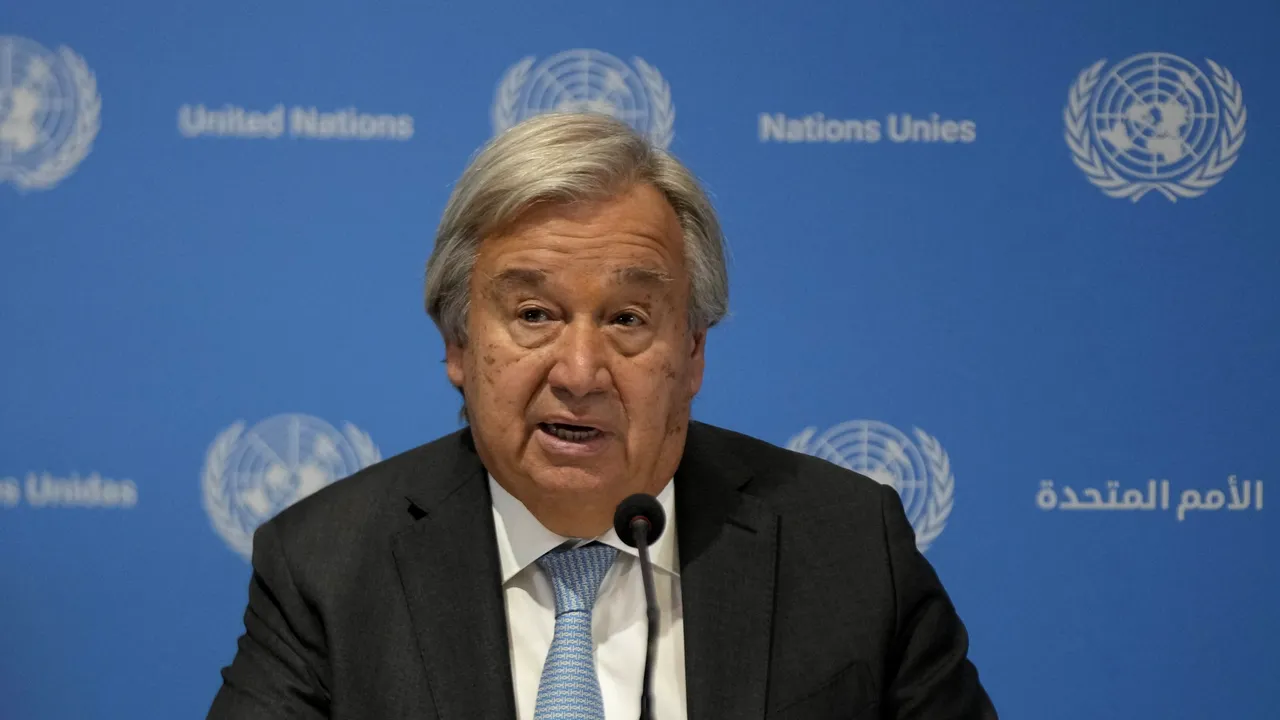 Antonio Guterres, declaraţii la un an de la atacul din sudul Israelului: „A marcat suflete”