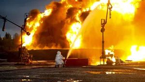 Noi explozii zguduie Kievul, în timp ce preşedintele Zelenski este la Haga