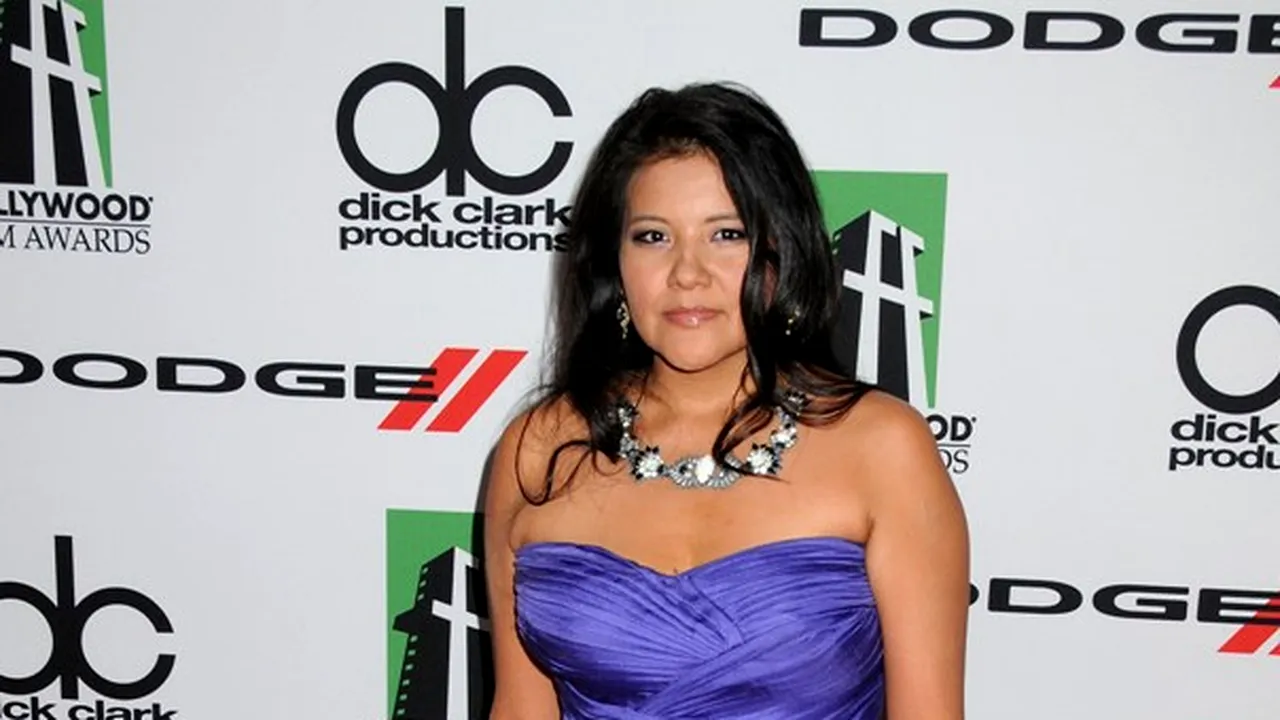 Actriţa Misty Upham, din filmul 