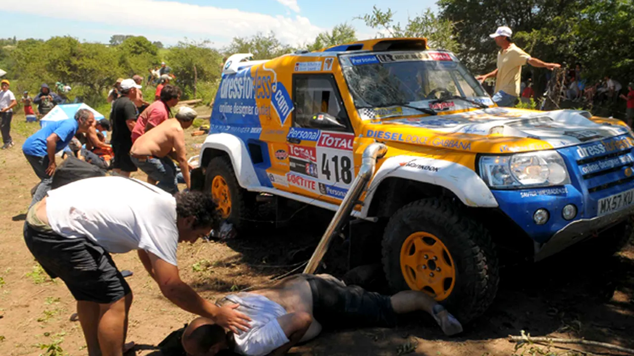 O spectatoare a murit după un accident la Raliul Dakar 2010