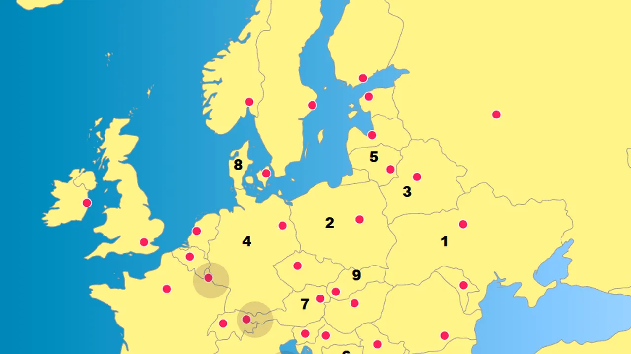 Jocuri care te pregătesc pentru BAC-ul la Geografie. Modele de subiecte