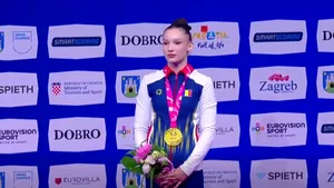 România are o nouă campioană europeană la gimnastică. Aniela Tudor a cucerit aurul la Zagreb