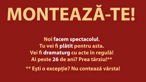 Concursul de dramaturgie dramAcum şi-a desemnat câştigătorii